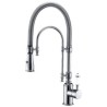 Excellent Dual-Mode Pull-Down Kitchen Faucet with High Arc