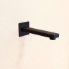 Spout for Wall Mounted Black Tub Faucet