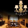 Luxurious Crystal Drop Wall Sconce Dining Room Hallway Lighting European Fashion Wall Lamp