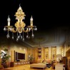 Luxurious Crystal Drop Wall Sconce Dining Room Hallway Lighting European Fashion Wall Lamp