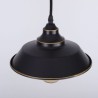 Retractable Industrial Farmhouse Pulley Pendant Light Adjustable Height Stoving Varnish Finish