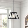 Industrial Mini Metal Ceiling Light Trapezoidal Shape Island Rustic Farmhouse Pendant Light