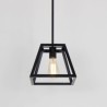 Industrial Mini Metal Ceiling Light Trapezoidal Shape Island Rustic Farmhouse Pendant Light