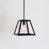 Industrial Mini Metal Ceiling Light Trapezoidal Shape Island Rustic Farmhouse Pendant Light