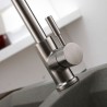 Cool Unique Retractable Tap Brushed Nickel Pot Filler Kitchen Sink Faucet