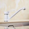 Modern Special Kitchen Mixer Tap Contemporary White Kitchen Faucet