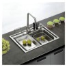 Topmount Single Bowl Stainless Steel Kitchen Sink 18in (Faucet Not Included)