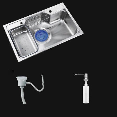 MF7848 Stainless Steel Kitchen Sink with Drainer