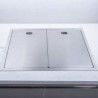 304 Stainless Steel Invisible Single Bowl Sink With Faucet Hidden Kitchen Sink