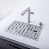 SUS304 Handmade Hidden Kitchen Sink Invisible Sink With Tap