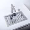 SUS304 Handmade Hidden Kitchen Sink Invisible Sink With Tap