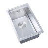 SUS304 Handmade Hidden Kitchen Sink Invisible Sink With Tap