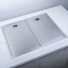 Hidden Kitchen Sink 304 Stainless Steel Invisible Kitchen Sink With Tap