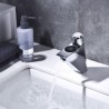 Led Basin Faucets Intelligence Temperature Digital Wash Basin Mixer Faucets