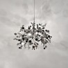 Ceiling Light Fixture 3 Light Chandelier LED Light Stainless Steel Pendant Lighting