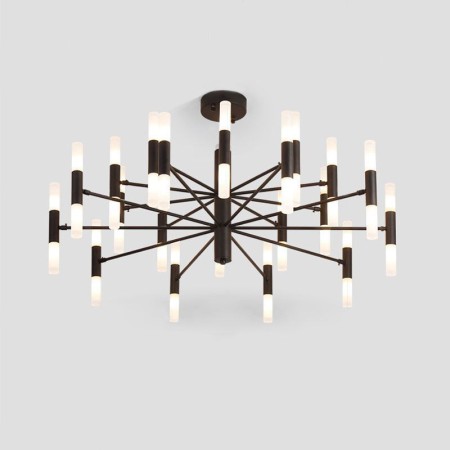 Electroplating Living Room Bedroom Dining Room Office Lighting Modern LED Chandelier