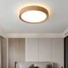 LED Ceiling Light Wooden Ceiling Lamp For Living Room Bedroom