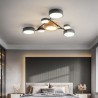 LED Acrylic Ceiling Lamp In Molecular Shape For Living Room Bedroom