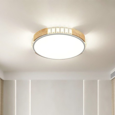 LED Ceiling Light Minimalist Flush Mount Bedroom Lighting Fixture