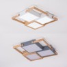 For Living Room, Modern LED Ceiling Light Splicing Square Ceiling Lamp