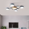 For Living Room, Modern LED Ceiling Light Splicing Quadrilateral Ceiling Lamp