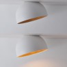 Creative LED Ceiling Cover Light For Bedroom Loft Modern Half Dome Ceiling Light