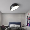 Creative LED Ceiling Cover Light For Bedroom Loft Modern Half Dome Ceiling Light