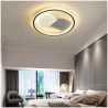 Round Flush Mount Ceiling Lamp Fixture for Bedroom Flush Mount LED Ceiling Light