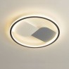 Round Flush Mount Ceiling Lamp Fixture for Bedroom Flush Mount LED Ceiling Light