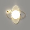 Creative Planet Ceiling Light Fixture For Living Room Modern LED Flush Mount Lighting