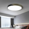 For Bedroom Living Room Dining Room Modern LED Flush Mount Ceiling Light Circle Lighting Lamp