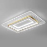 Minimalist Acrylic Ultrathin Ceiling Lamp Rectangular LED Flush Mount Ceiling Light