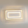 Minimalist Acrylic Ultrathin Ceiling Lamp Rectangular LED Flush Mount Ceiling Light