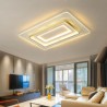 Minimalist Acrylic Ultrathin Ceiling Lamp Rectangular LED Flush Mount Ceiling Light