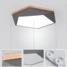 LED Diamond Shape Design Dimmable Flush Mount Ceiling Light Fixture Modern Ceiling Light