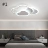 Children's Room Flush Mount Ceiling Light Modern Creative Acrylic LED Light Cloud Shape